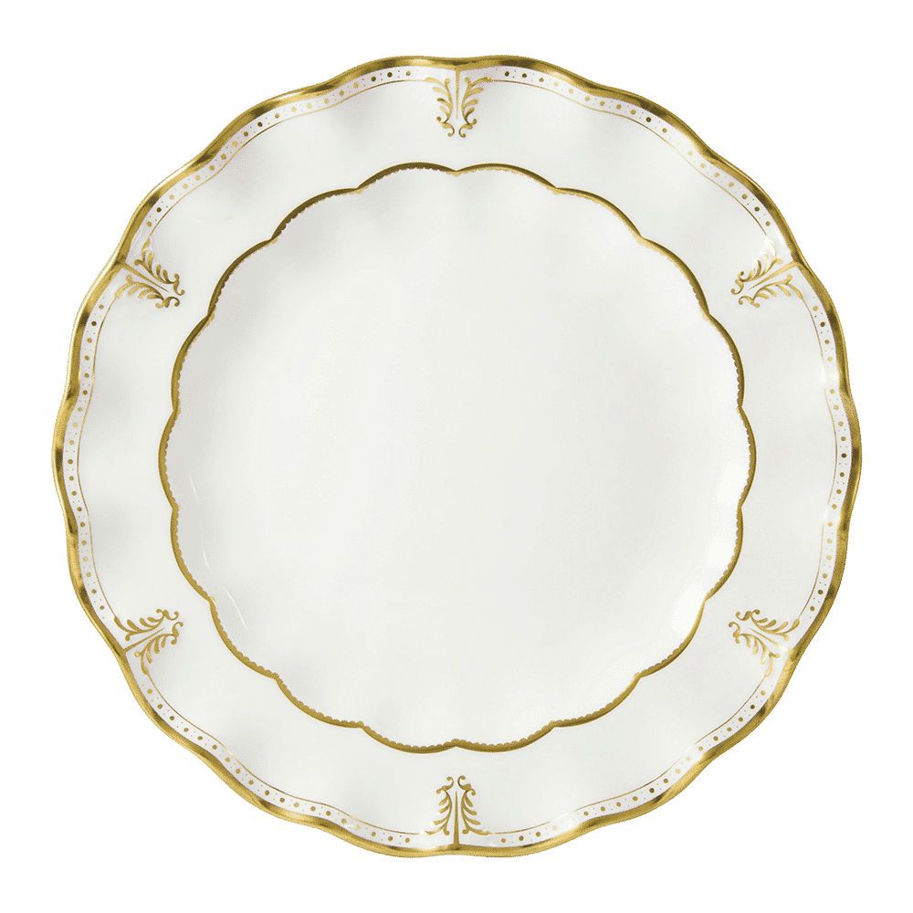 Royal Crown Derby Elizabeth Gold Soup Tureen Stand (35cm) – official product image