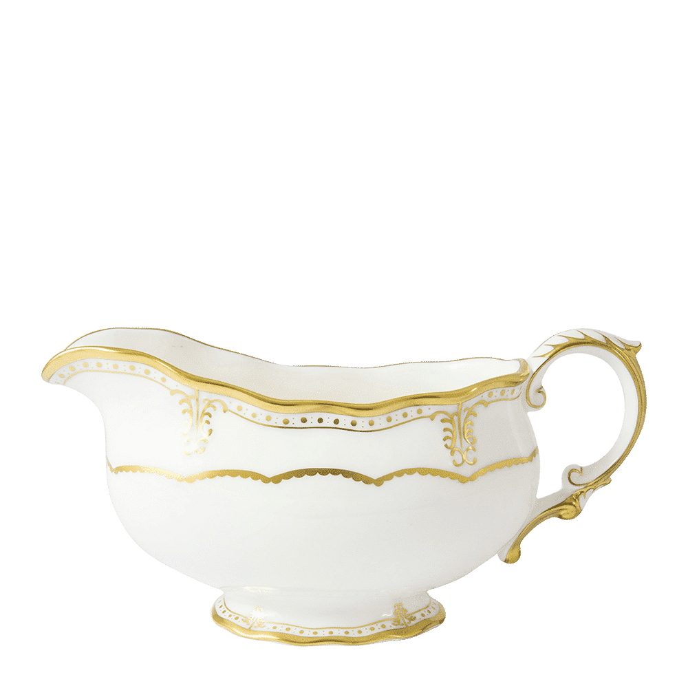 Royal Crown Derby Elizabeth Gold Sauce Boat (480ml) – official product image