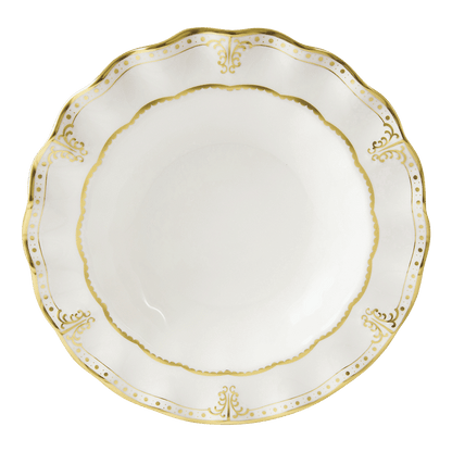 Royal Crown Derby Elizabeth Gold Rim Soup Bowl (21cm) – official product image