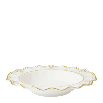 Royal Crown Derby Elizabeth Gold Rim Soup Bowl (21cm) – alternate official product image