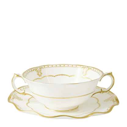 Royal Crown Derby Elizabeth Gold Cream Soup Cup (420ml) – alternate official product image