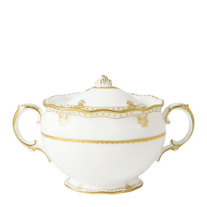 Royal Crown Derby Elizabeth Gold Covered Sugar (310ml) – official product image