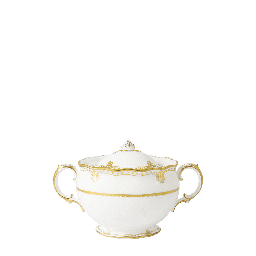 Royal Crown Derby Elizabeth Gold Covered Sugar (310ml) – alternate official product image