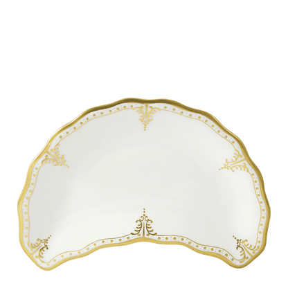 Royal Crown Derby Elizabeth Gold Crescent Salad Plate (21cm) – official product image
