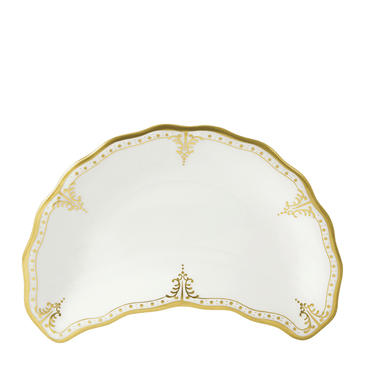 Royal Crown Derby Elizabeth Gold Crescent Salad Plate (21cm) – official product image