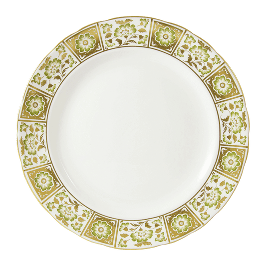 Royal Crown Derby Derby Panel Green Soup Tureen Stand (35cm) – official product image