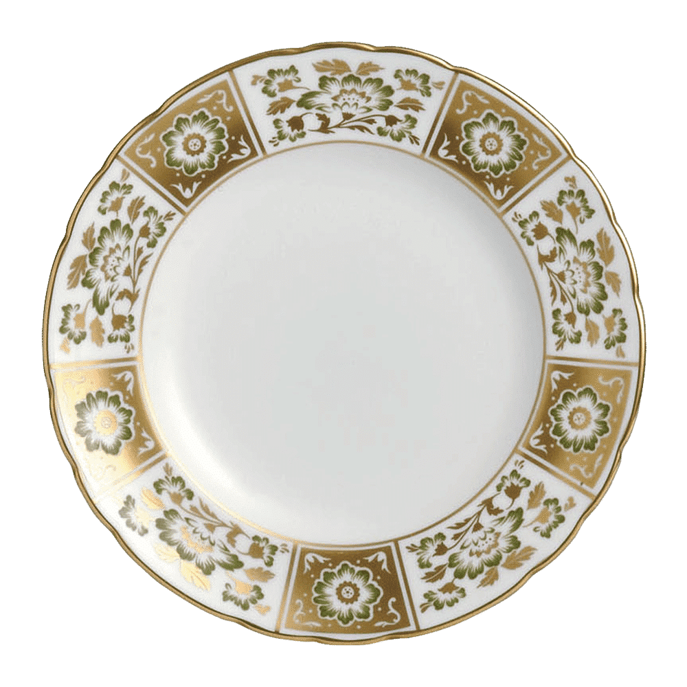 Royal Crown Derby Derby Panel Green Salad Plate (21cm) – official product image