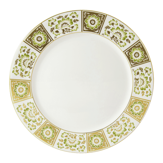 Royal Crown Derby Derby Panel Green Dinner Plate (27cm) – official product image