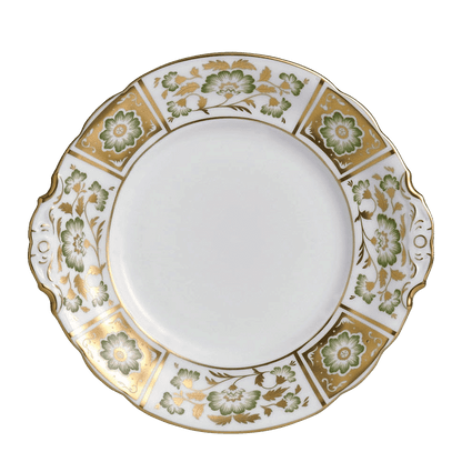 Royal Crown Derby Derby Panel Green Bread and Butter Plate (25cm) – official product image