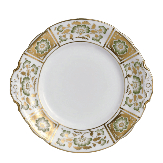 Royal Crown Derby Derby Panel Green Bread and Butter Plate (25cm) – official product image