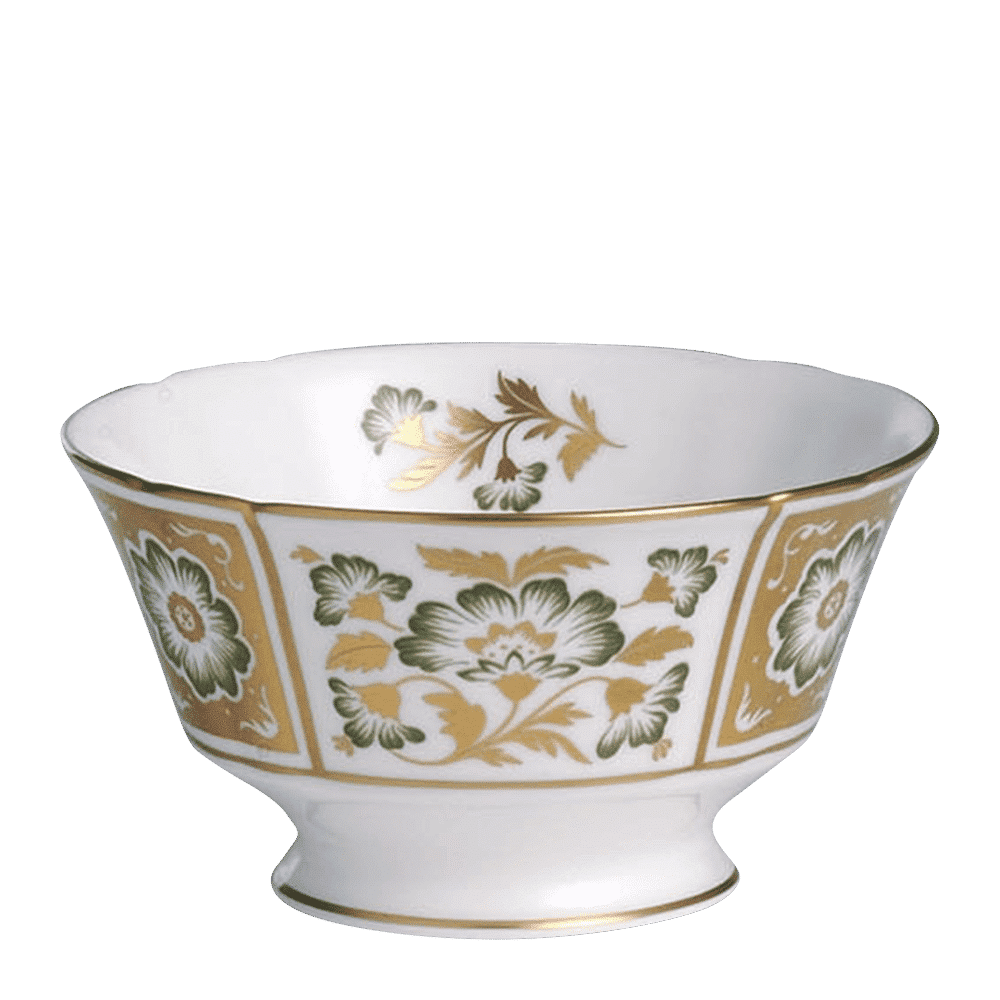 Royal Crown Derby Derby Panel Green Sugar Bowl (340ml) – official product image