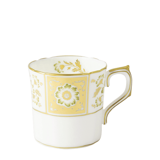 Royal Crown Derby Derby Panel Green Coffee Cup (85ml) – official product image