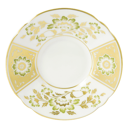 Royal Crown Derby Derby Panel Green Coffee Saucer (12cm) – official product image