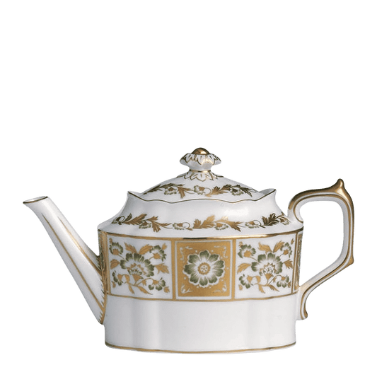 Royal Crown Derby Derby Panel Green Teapot (480ml) – official product image