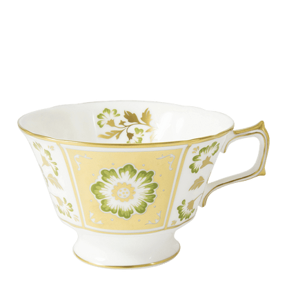 Royal Crown Derby Derby Panel Green Breakfast Cup (340ml) – official product image