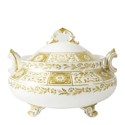 Royal Crown Derby Derby Panel Green Soup Tureen (3700ml) – official product image