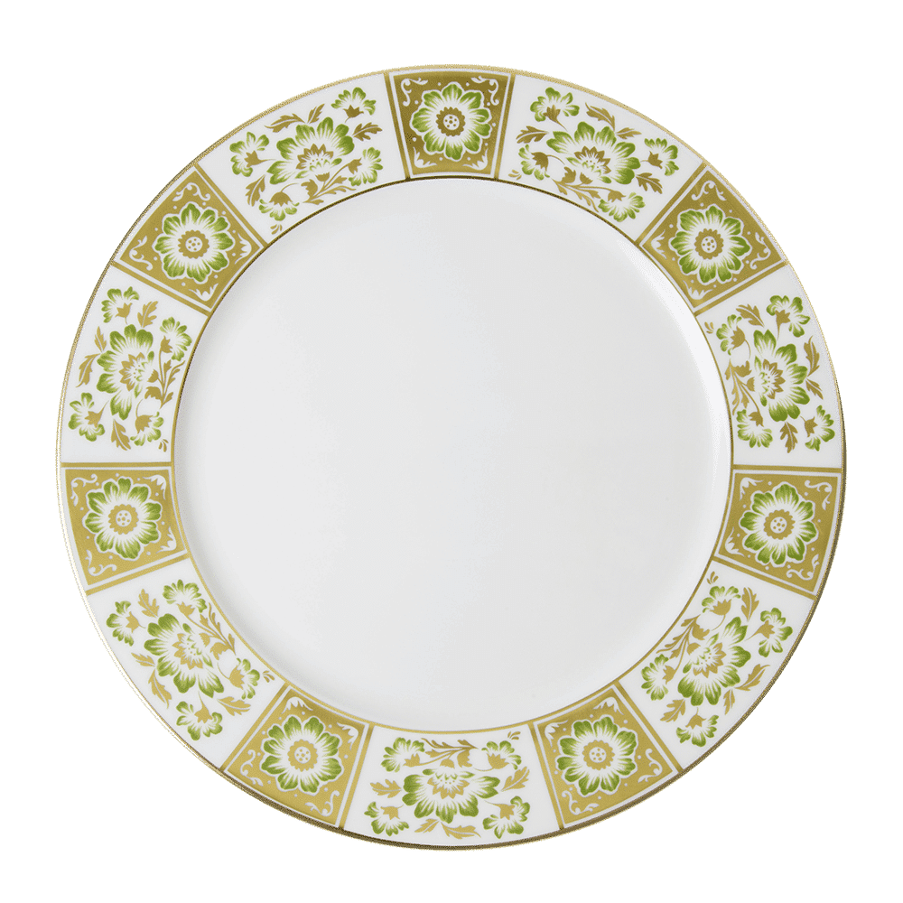 Royal Crown Derby Derby Panel Green Charger Plate (30cm) – official product image