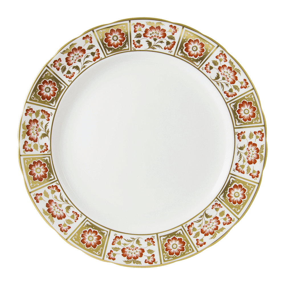 Royal Crown Derby Derby Panel Red Soup Tureen Stand (35cm) – official product image