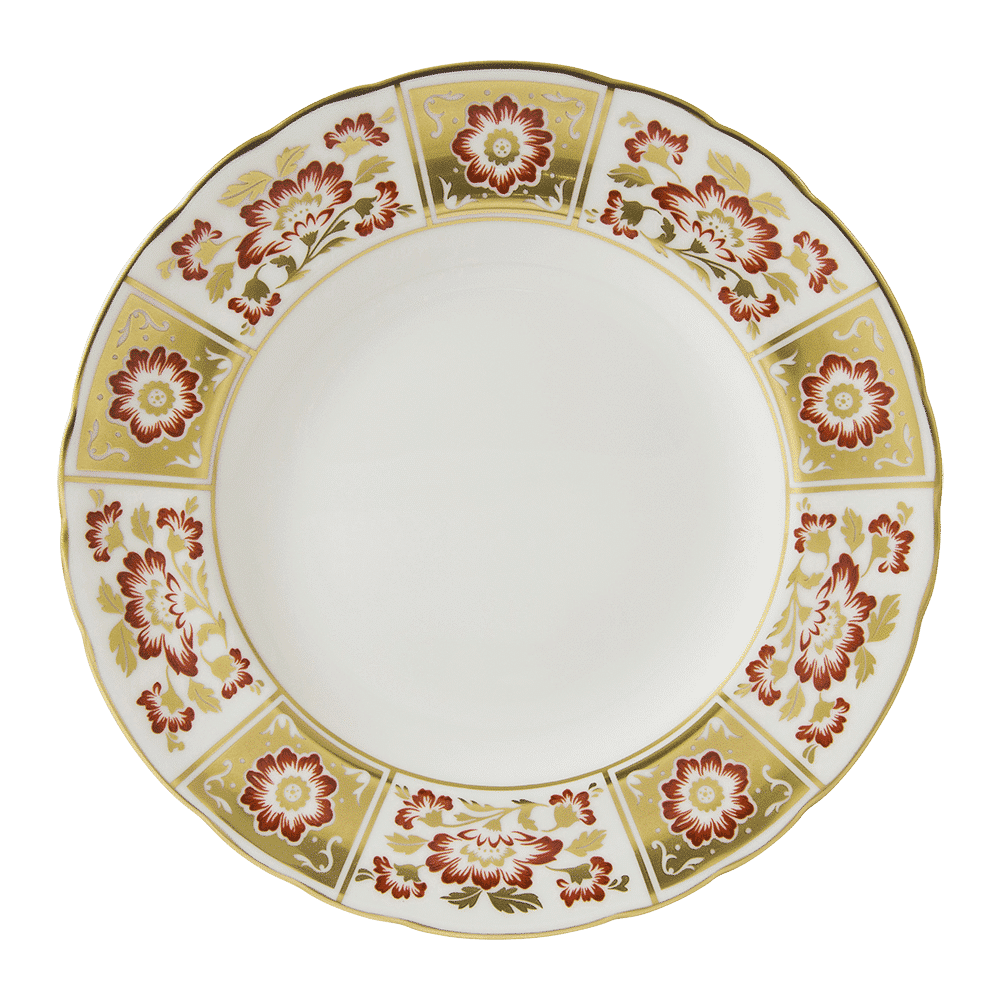 Royal Crown Derby Derby Panel Red Salad Plate (21cm) – official product image