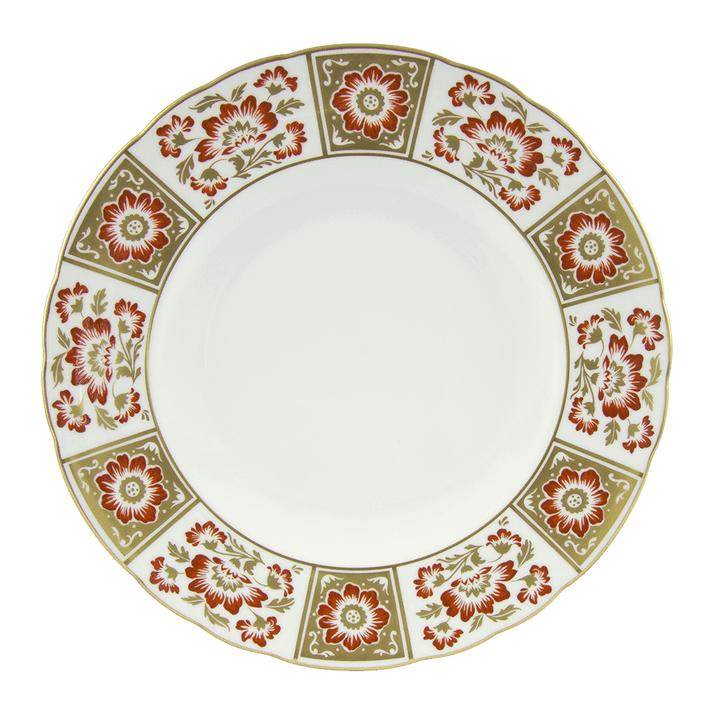 Royal Crown Derby Derby Panel Red Dinner Plate (27cm) – official product image