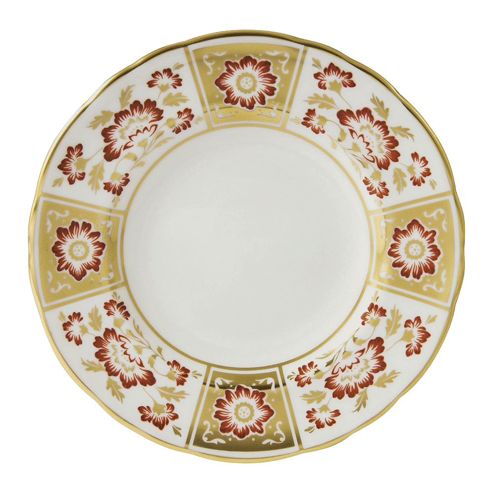 Royal Crown Derby Derby Panel Red Side Plate (16cm) – official product image