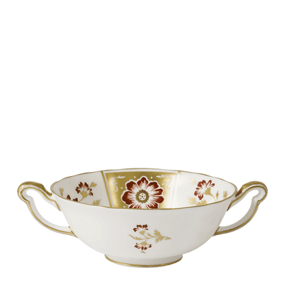 Royal Crown Derby Derby Panel Red Cream Soup Cup (340ml) – official product image