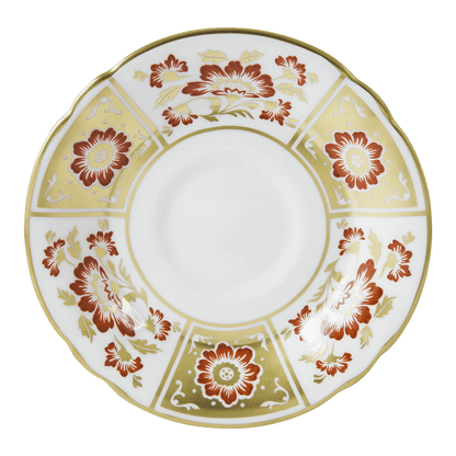 Royal Crown Derby Derby Panel Red Tea Saucer (14cm) – official product image