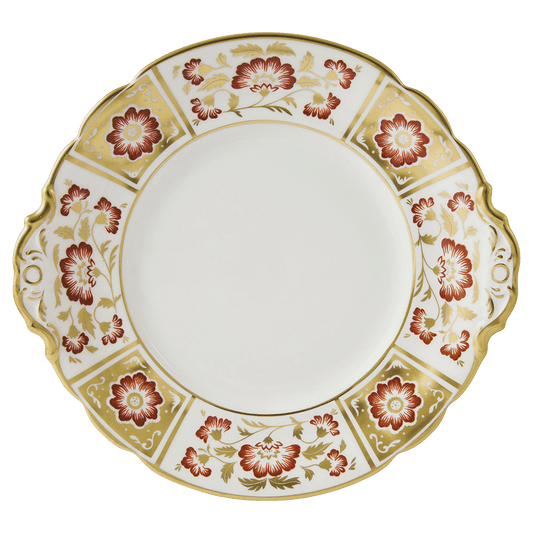 Royal Crown Derby Derby Panel Red Bread and Butter Plate (25cm) – official product image