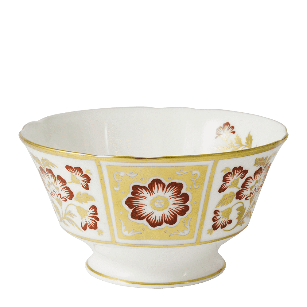 Royal Crown Derby Derby Panel Red Sugar Bowl (340ml) – official product image