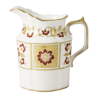 Royal Crown Derby Derby Panel Red Cream Jug (280ml) – official product image