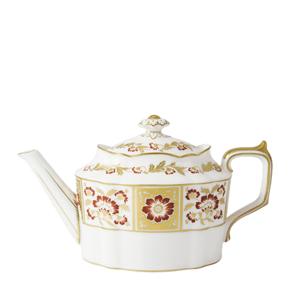 Royal Crown Derby Derby Panel Red Teapot (480ml) – official product image