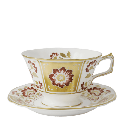 Royal Crown Derby Derby Panel Red Breakfast Cup (340ml) – alternate official product image