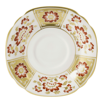 Royal Crown Derby Derby Panel Red Breakfast Saucer (16cm) – official product image