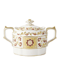 Royal Crown Derby Derby Panel Red Covered Sugar (310ml) – official product image