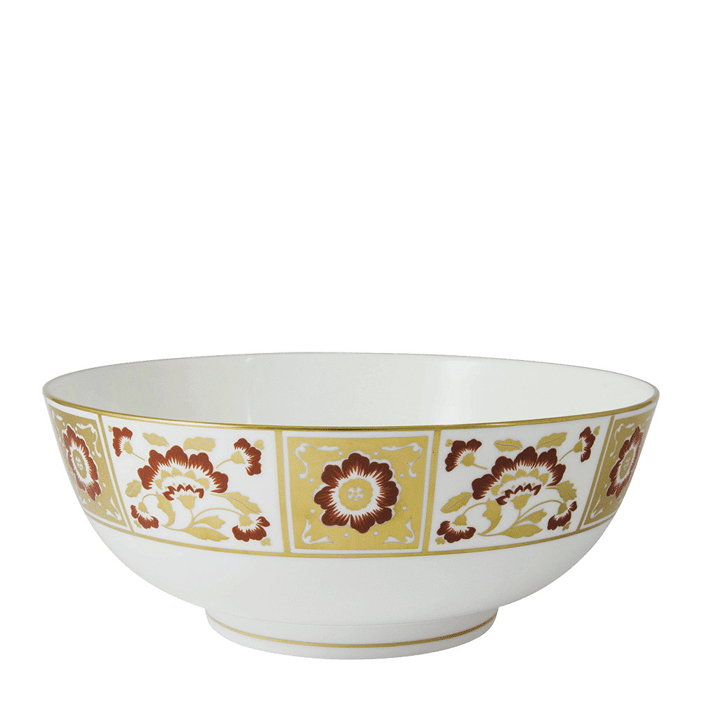 Royal Crown Derby Derby Panel Red Salad Bowl (2000ml) – official product image