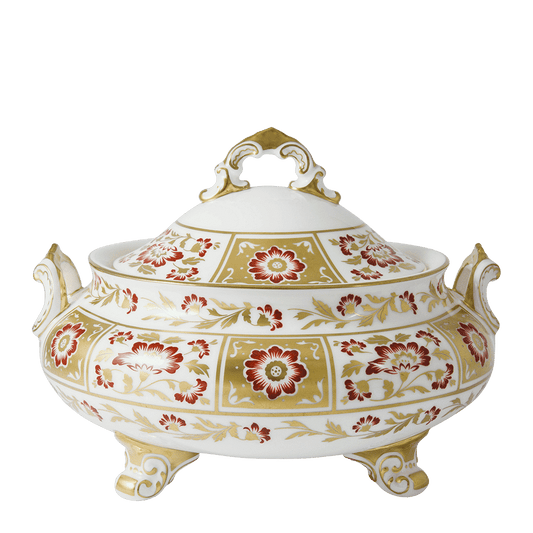 Royal Crown Derby Derby Panel Red Covered Vegetable Dish (1700ml) – official product image
