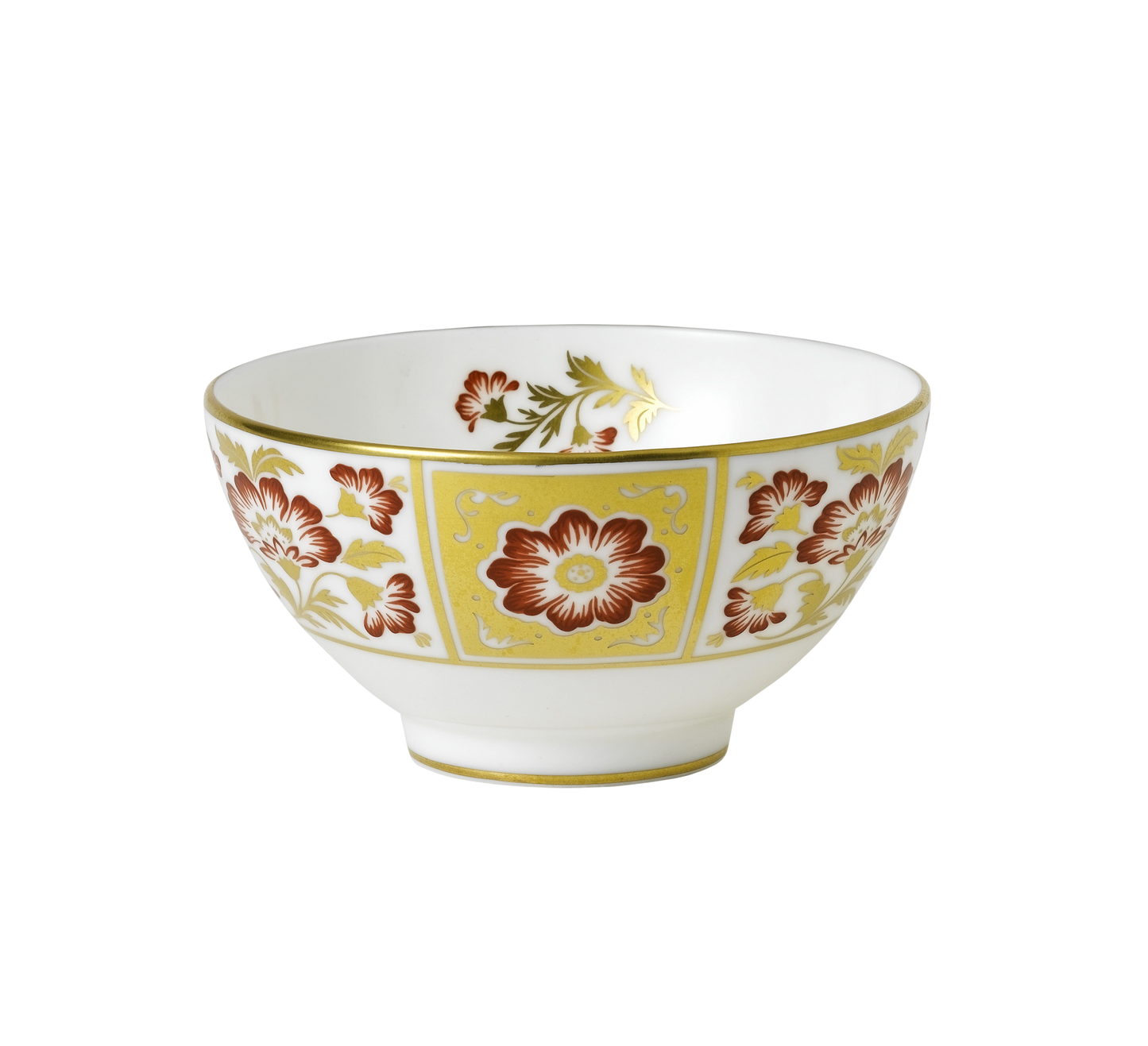 Royal Crown Derby Derby Panel Red Rice Bowl (11.5cm) – official product image