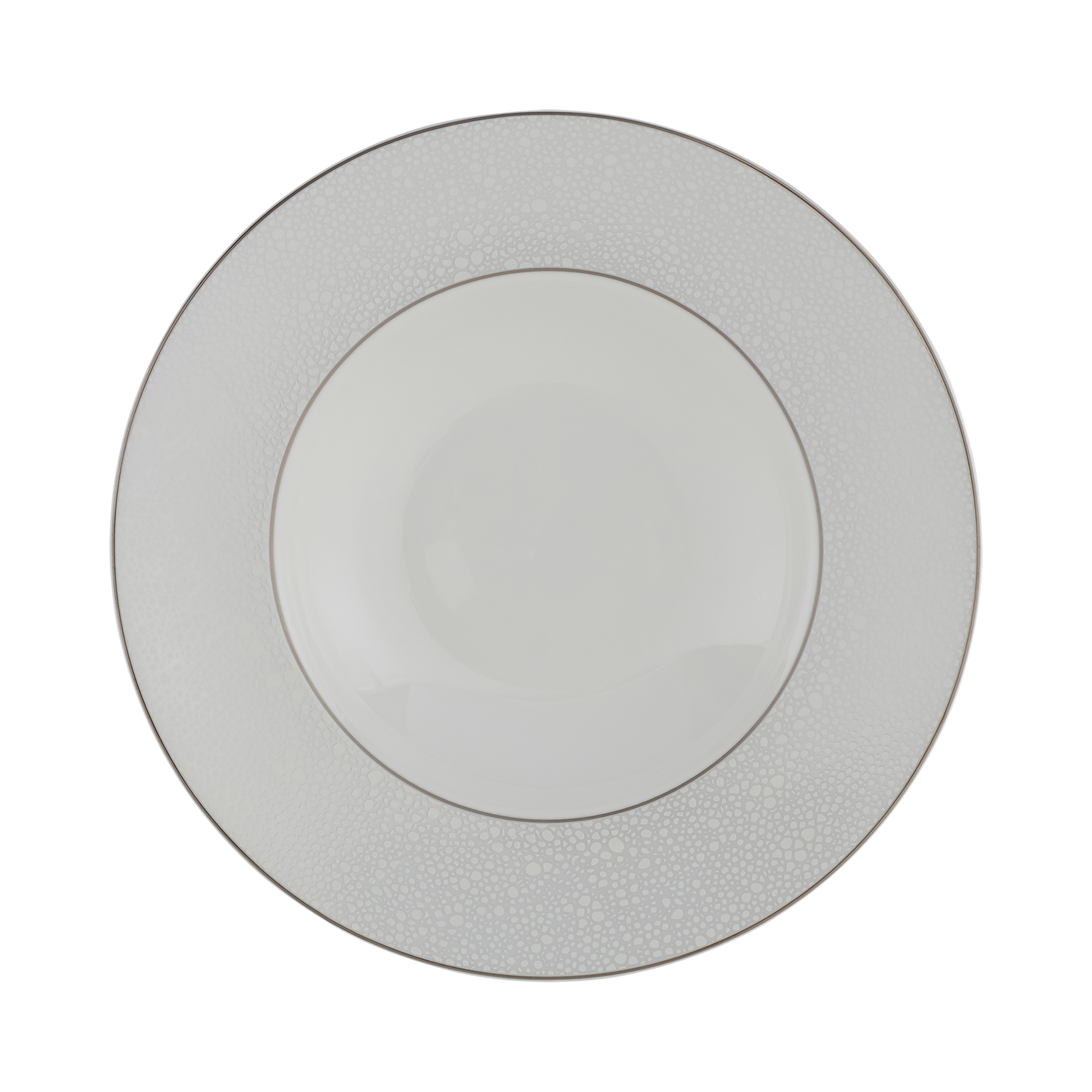 Royal Crown Derby Effervesce Pearl Rimmed Bowl (27cm) – official product image