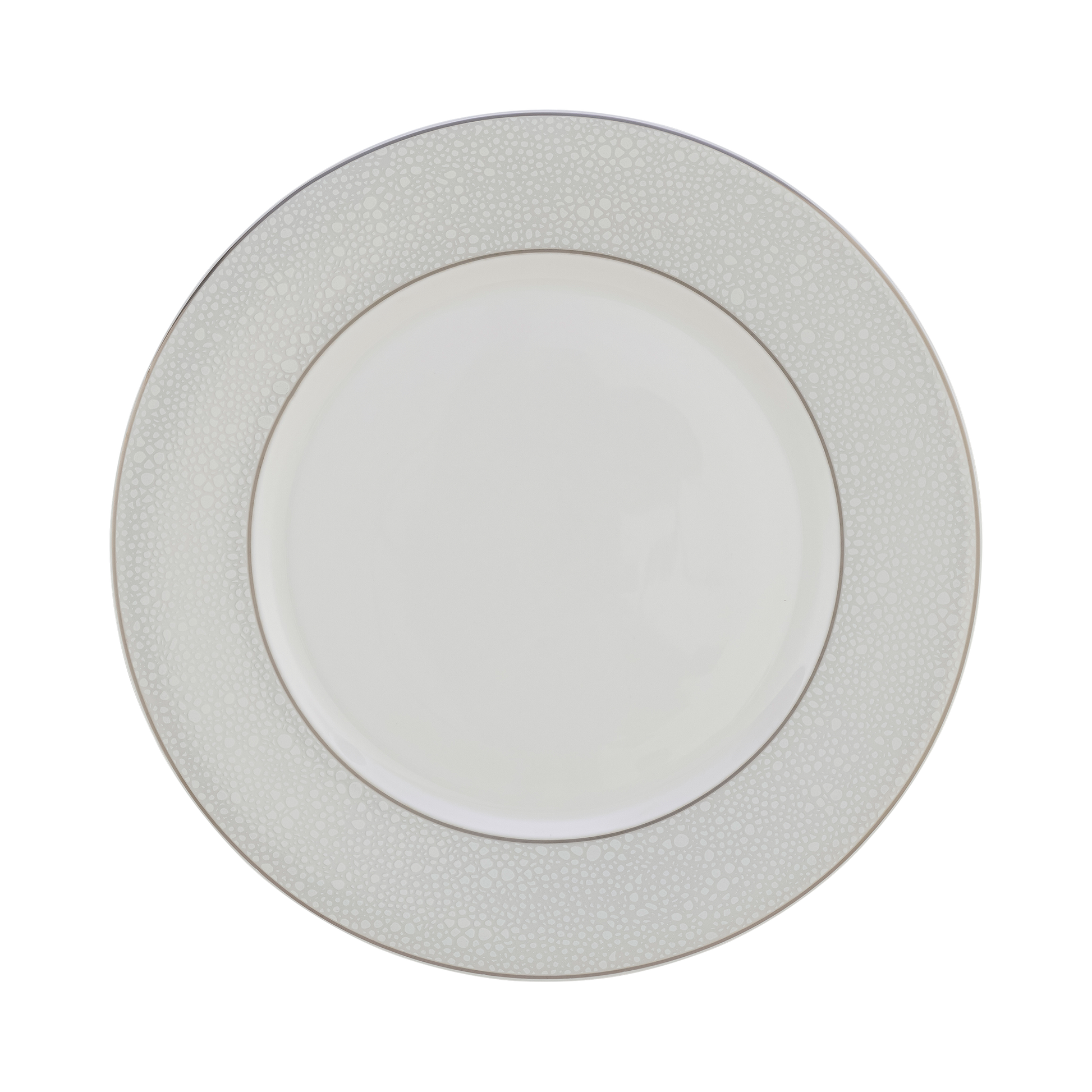 Royal Crown Derby Effervesce Pearl Dinner Plate (27cm) – official product image