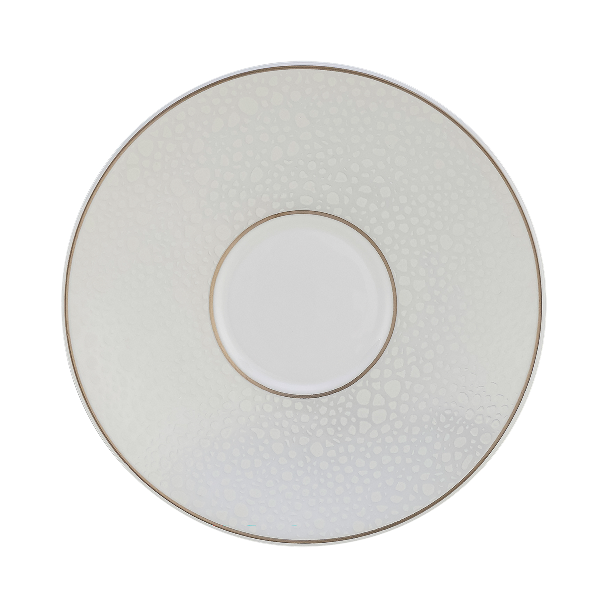 Royal Crown Derby Effervesce Pearl Coffee Saucer (11.5cm) – official product image