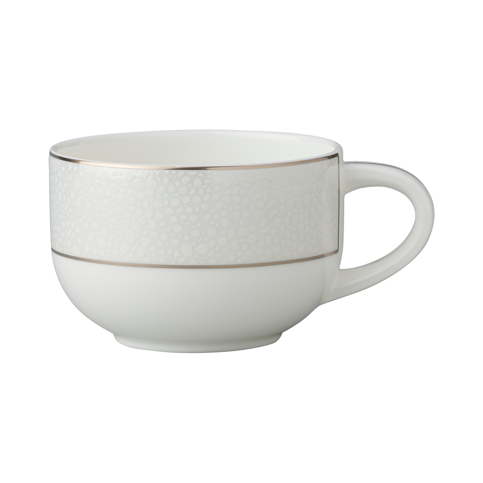 Royal Crown Derby Effervesce Pearl Teacup (8oz) – official product image
