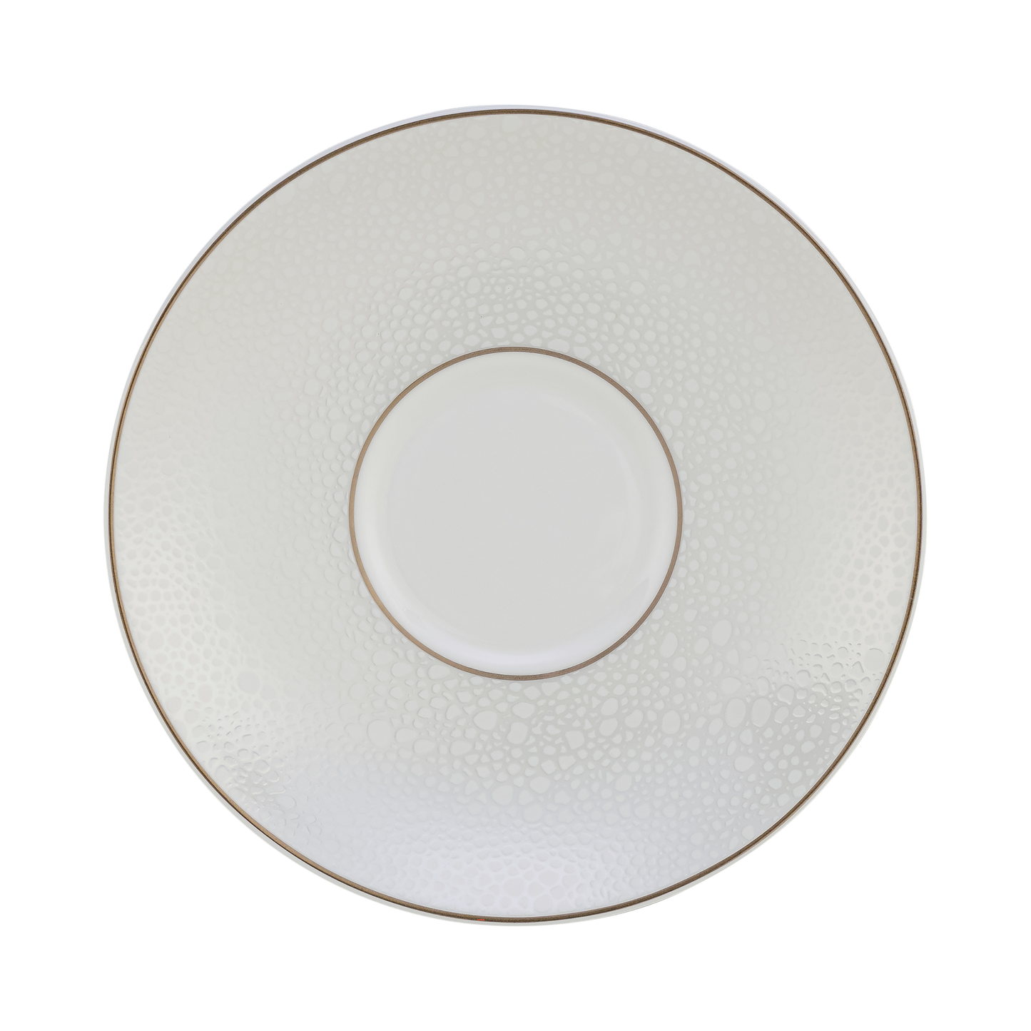 Royal Crown Derby Effervesce Pearl Beverage Saucer (16.5cm) – official product image