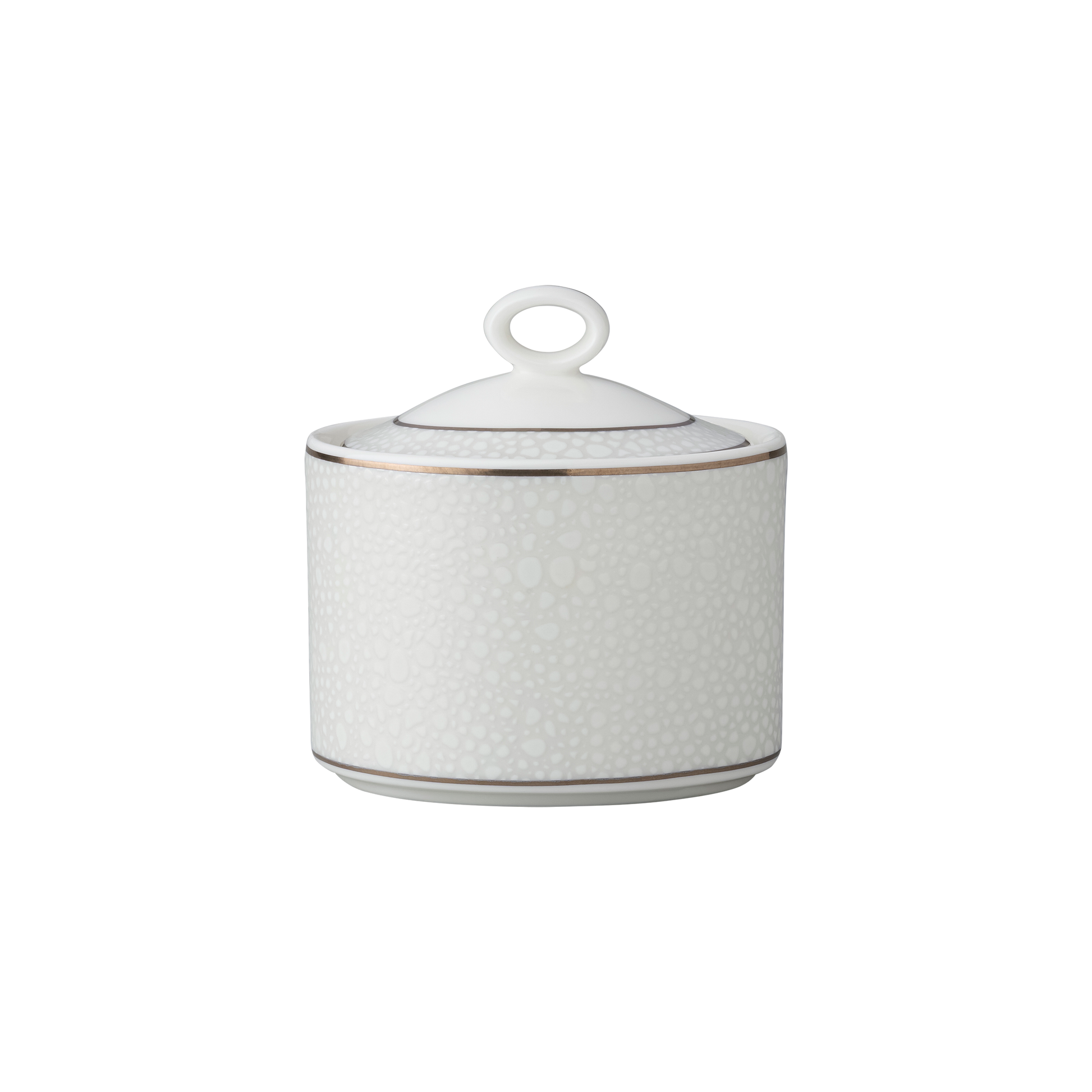 Royal Crown Derby Effervesce Pearl Covered Sugar (6oz) – official product image