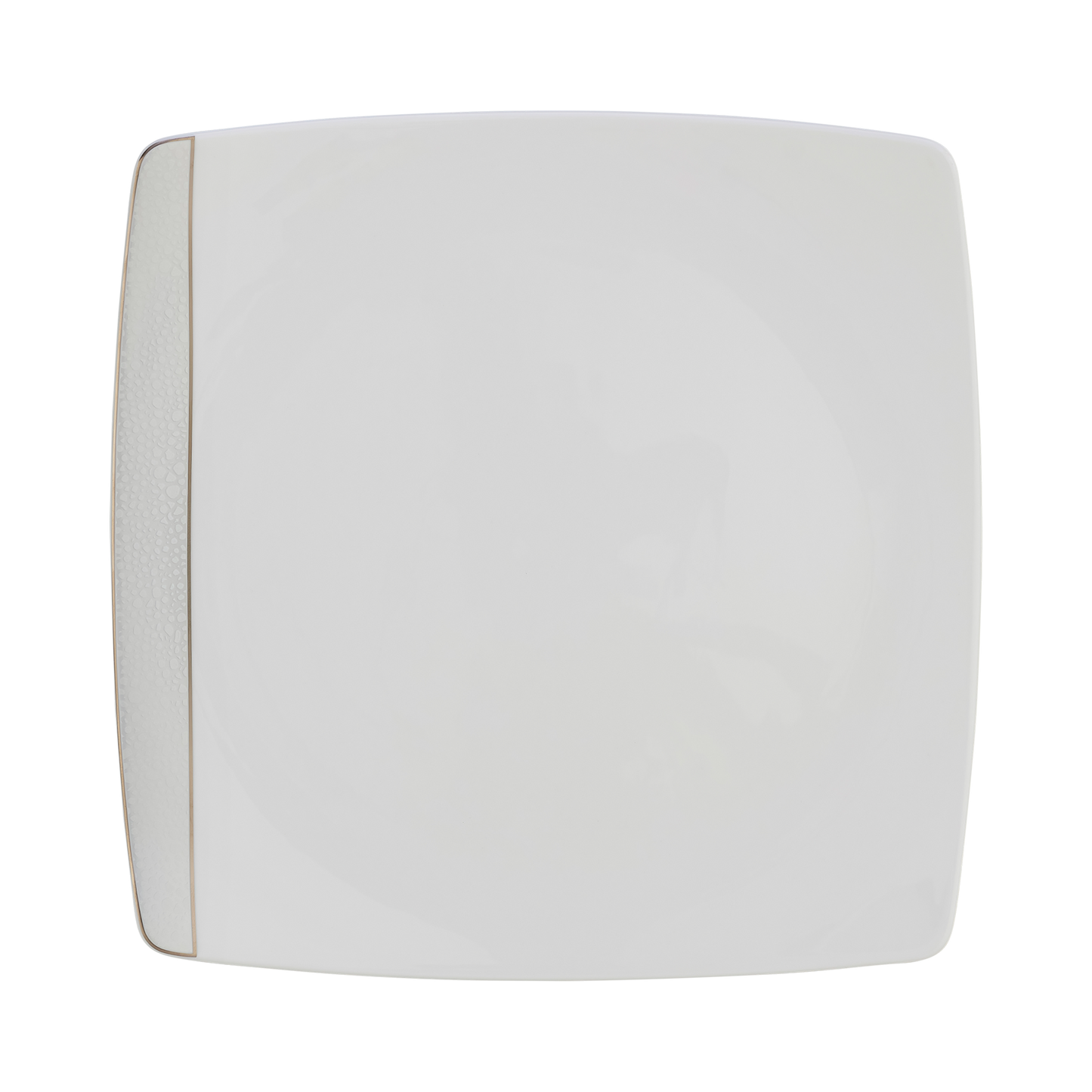 Royal Crown Derby Effervesce Pearl Square Dinner Plate (26.5cm) – official product image