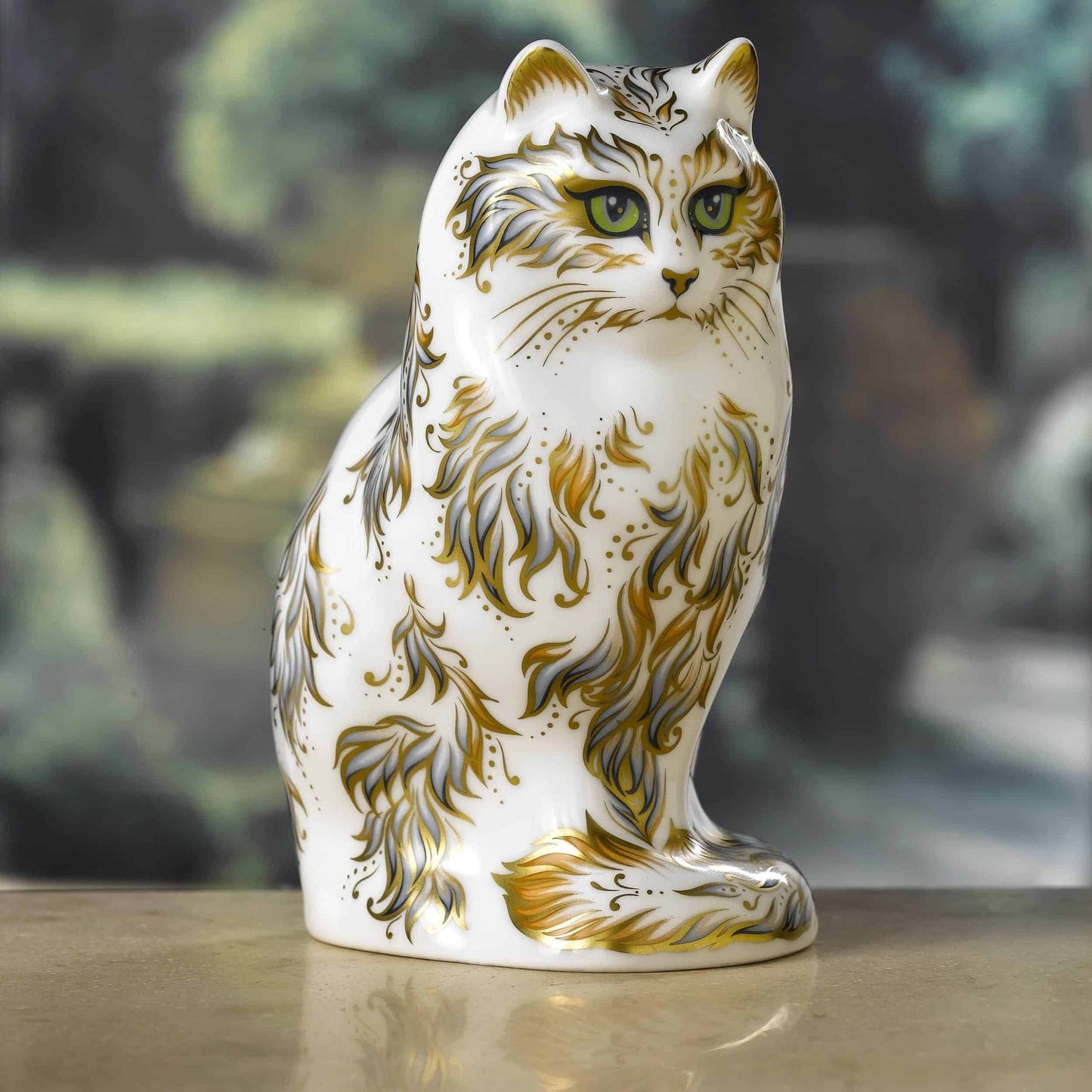 Royal Crown Derby Fifi Cat – official product image