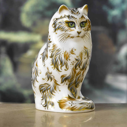 Royal Crown Derby Fifi Cat – official product image