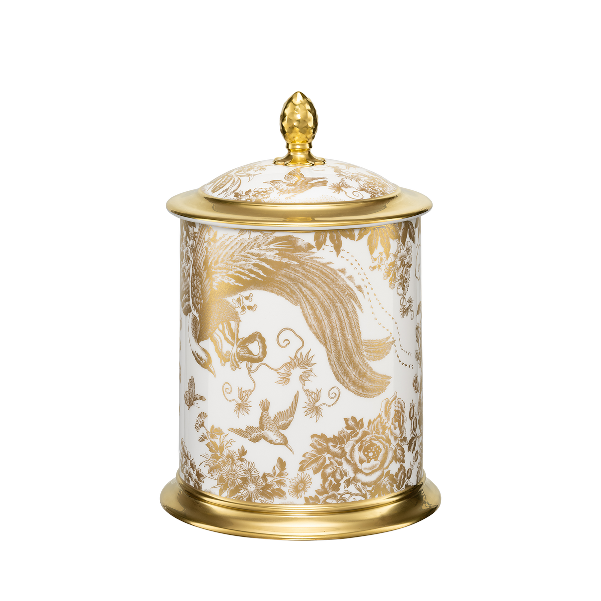 Royal Crown Derby Aves Gold Storage Jar (50oz) – alternate official product image