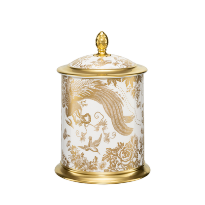 Royal Crown Derby Aves Gold Storage Jar (50oz) – alternate official product image