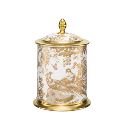 Royal Crown Derby Aves Gold Storage Jar (50oz) – official product image