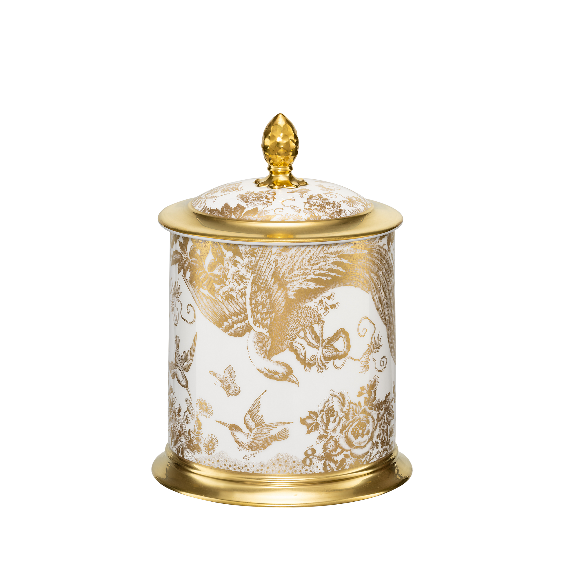 Royal Crown Derby Aves Gold Storage Jar (35oz) – alternate official product image
